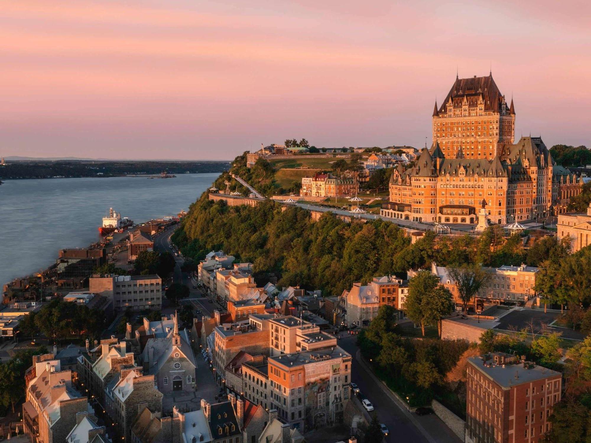 فندق فيرمونت لو شاتو فرونتناك مدينة كويبيك المظهر الخارجي الصورة Château Frontenac