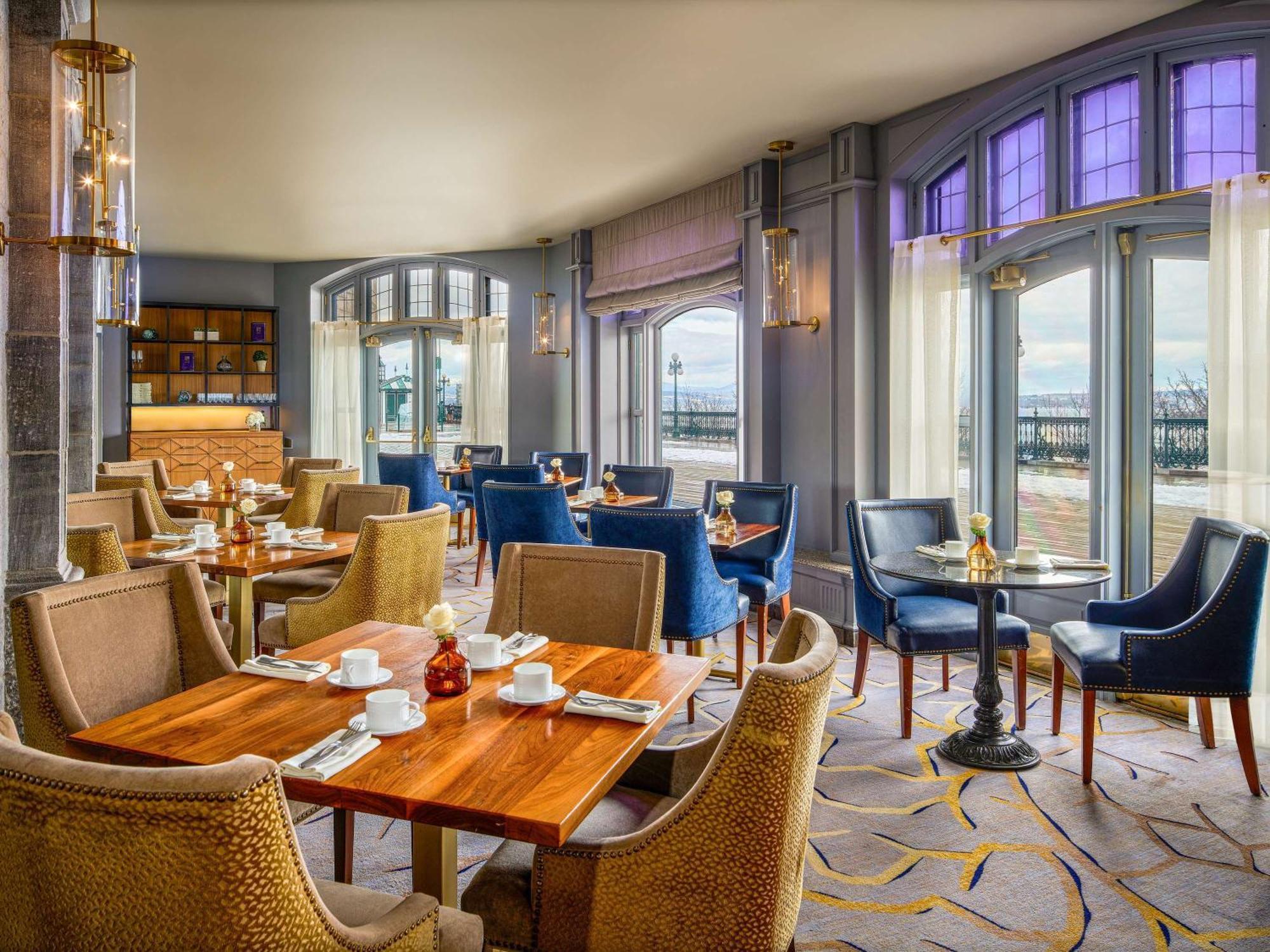 فندق فيرمونت لو شاتو فرونتناك مدينة كويبيك المظهر الخارجي الصورة The River Restaurant