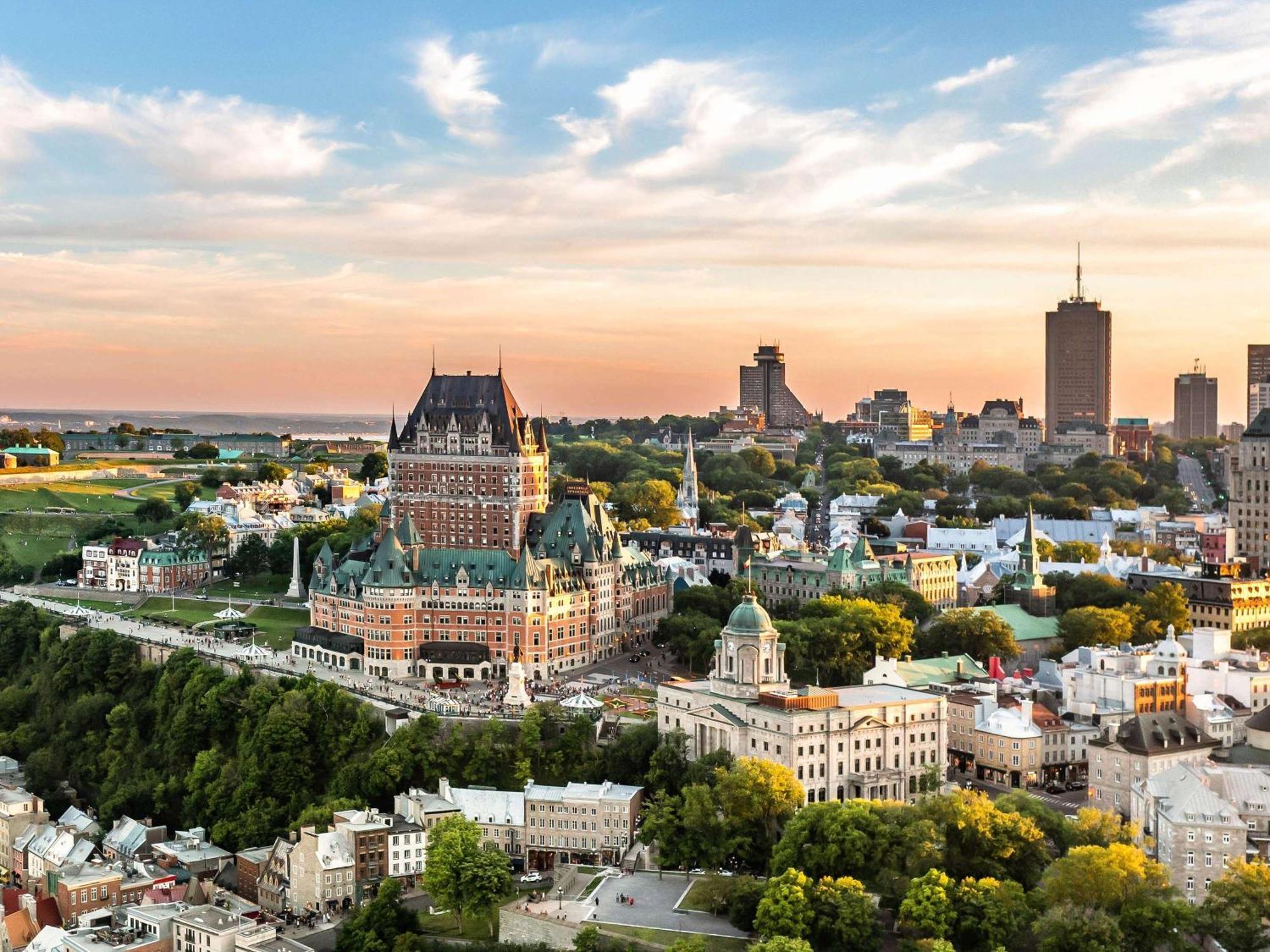فندق فيرمونت لو شاتو فرونتناك مدينة كويبيك المظهر الخارجي الصورة Quebec City