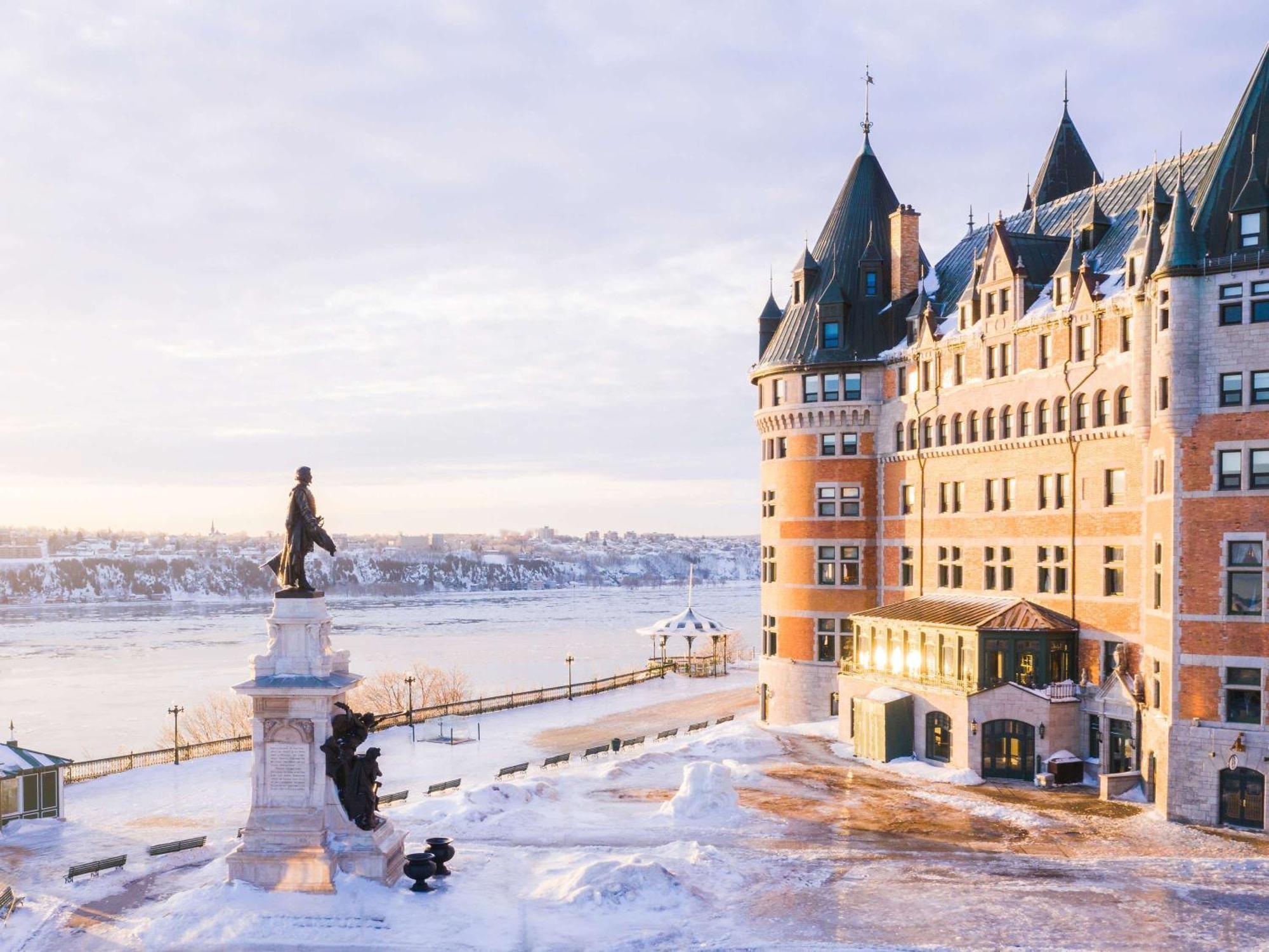 فندق فيرمونت لو شاتو فرونتناك مدينة كويبيك المظهر الخارجي الصورة Château Frontenac, Quebec City
