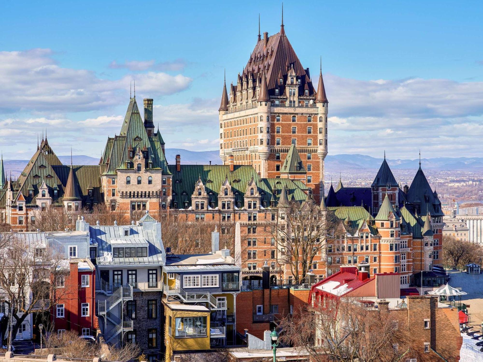 فندق فيرمونت لو شاتو فرونتناك مدينة كويبيك المظهر الخارجي الصورة Château Frontenac
